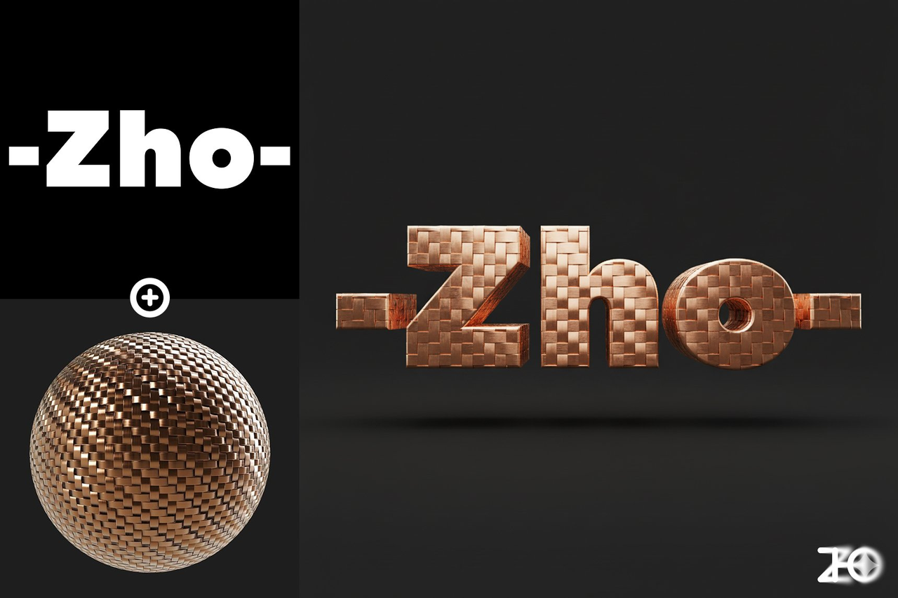 Apply Material Sphere to Logo