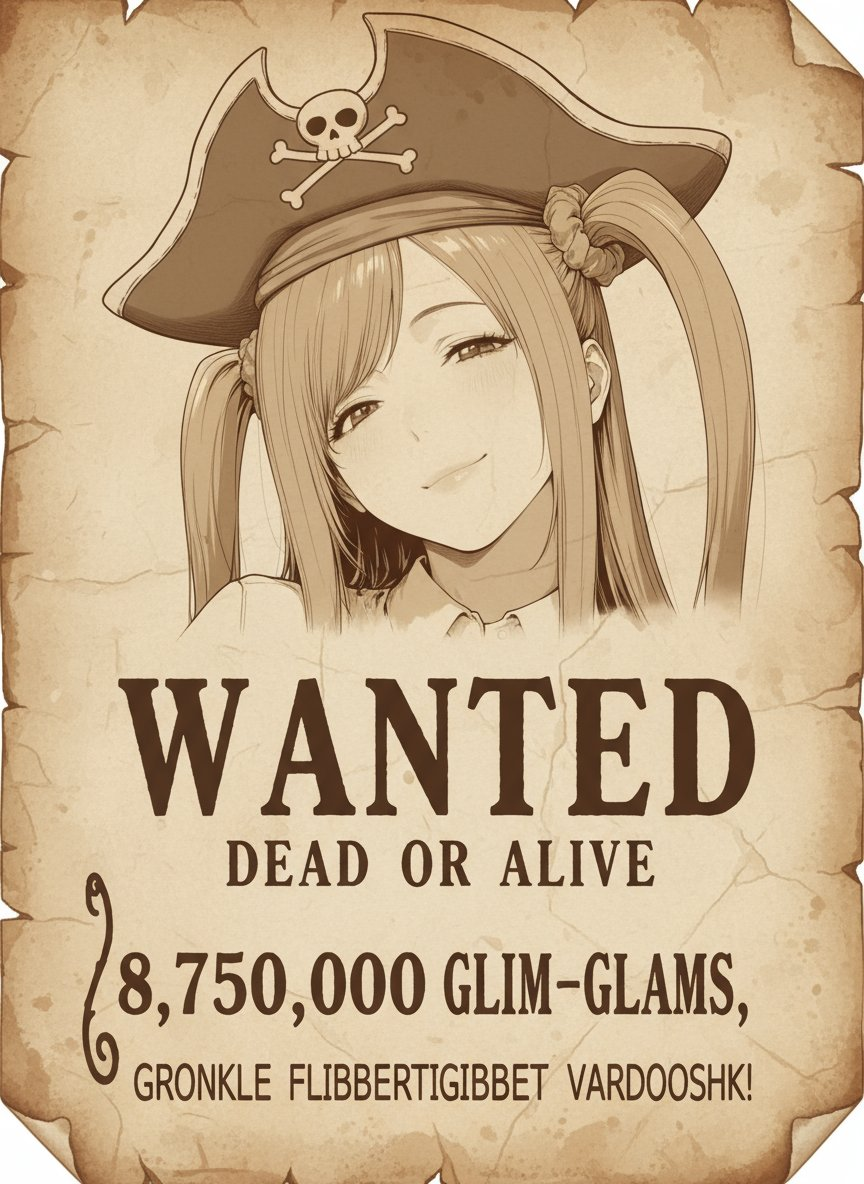 Pirate Wanted Poster