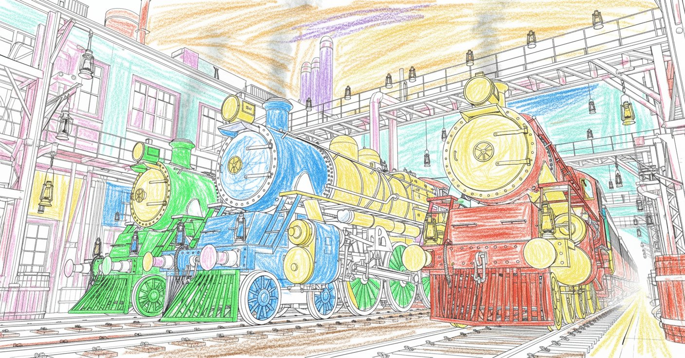 Line Art to Doodle Drawing